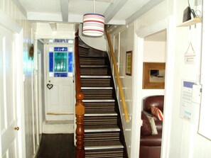 Staircase - quite steep and curves  left