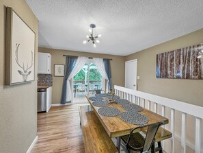 Ground floor dining room.