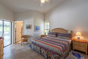 2nd of the 2 large bedrooms with en-suite bathrooms.