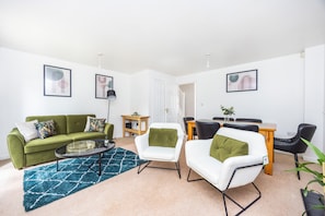 Open plan living room