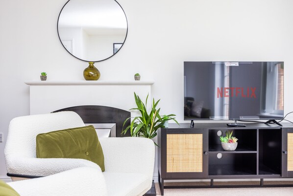 Open plan living room
