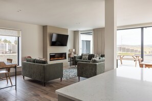 Living area @Ballyliffin Beach Houses
