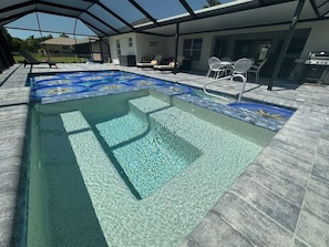 Heated Jacuzzi