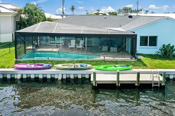 Direct access to the water