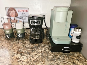 Coffee and/or coffee maker