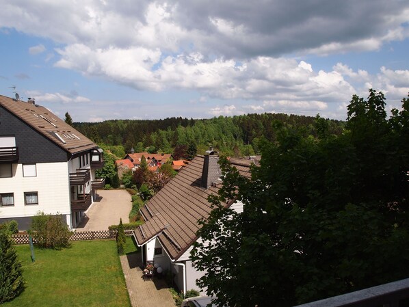 Vue depuis l’hébergement