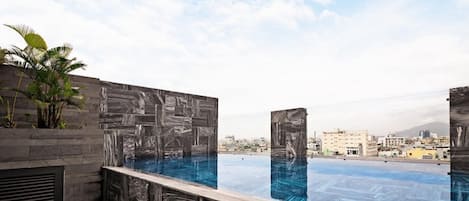 Rooftop pool