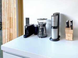 Kaffe och/eller kaffebryggare