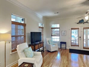 Living Area - Two Recliners & Smart TV