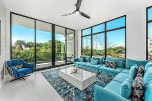 Living Room w/ Ocean View