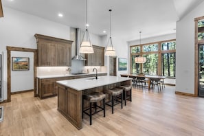 Kitchen and dining