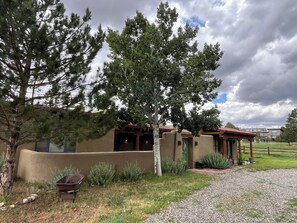 The home during summer in the mountains