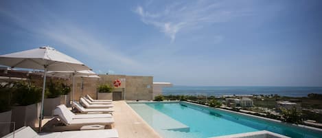 Piscine sur le toit