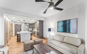 Modern Living Room with Sleeper Sofa