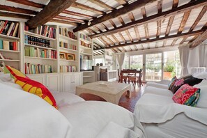 Balcony / Terrace / Patio, Dining Room, Living Room