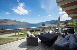 Patio and view