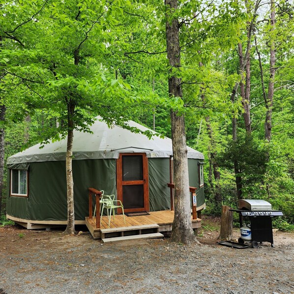 Yurt exterior