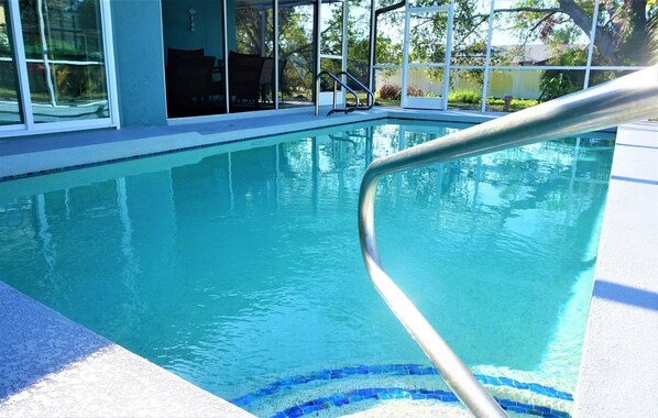 Large Heated Salt Water Pool