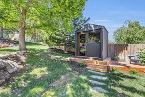 How many private saunas are offered to our guests? We definitely understand the skiers vibe here.