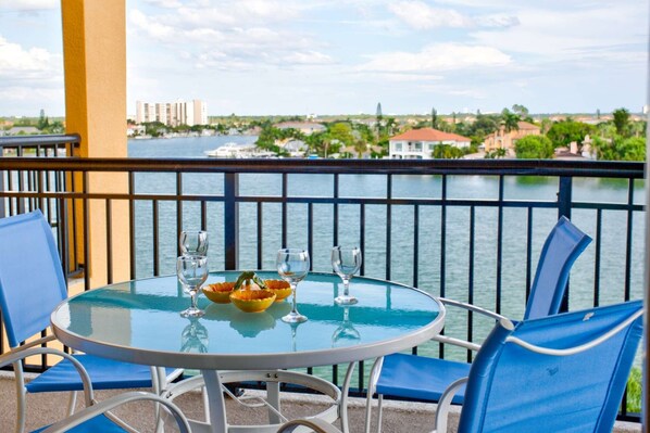Private Waterfront Balcony
