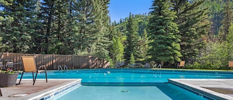 Gather With Your Family Around the Pool During the Warm, Summer Months!