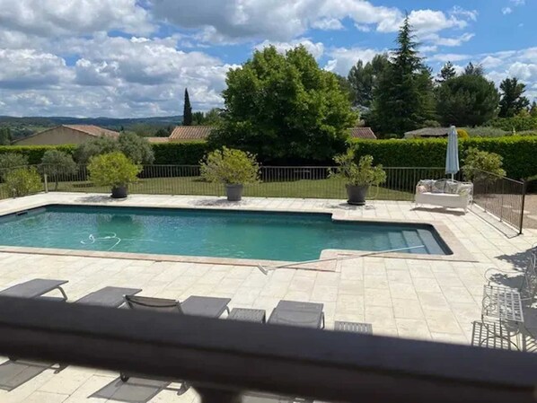 Swimming pool view
