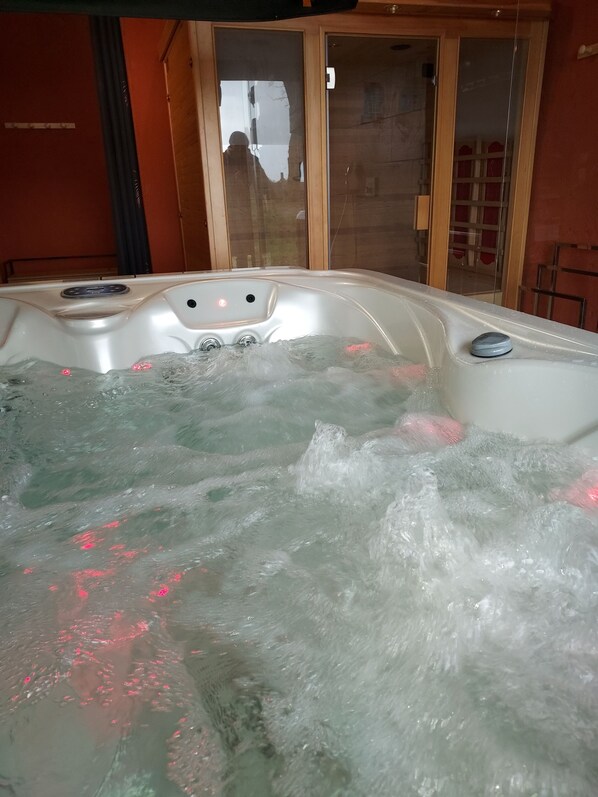 Bubbelpool inomhus