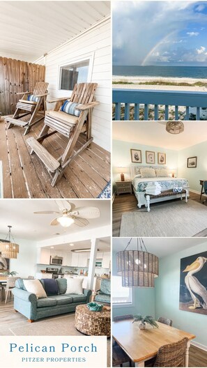 You dont want to miss- Pelican Porch is one of the few oceanfront, one-bedroom condos in the Port St Joe/St Joe Beach area.