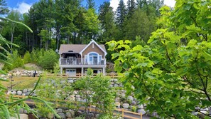 Vue avant du chalet