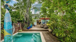 Take a dip in your private pool...