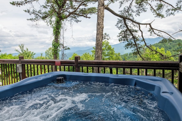 Bain à remous extérieur
