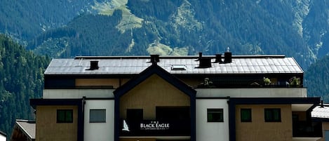 Fassade der Unterkunft