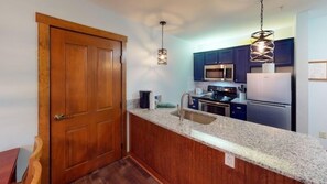 Indoors, Kitchen, Refrigerator, Chair, Furniture