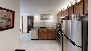 Indoors, Kitchen, Floor, Flooring, Lamp
