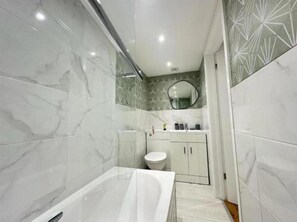 This photo represents the bathroom of the property. 