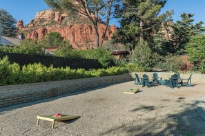 Embrace breathtaking views of the famous Chapel of the Holy Cross and Sedona's iconic red rocks, plus easy access to hiking.