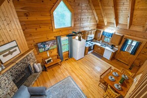 View of Downstairs from Loft