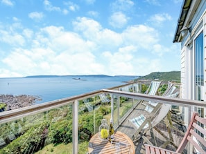 View | Crownhill Bay Penthouse - Crownhill Bay House, Down Thomas, near Plymouth