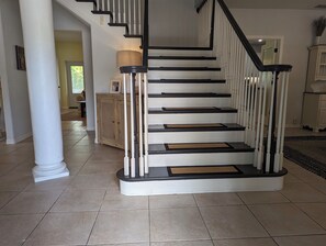 Stairs to all bedrooms