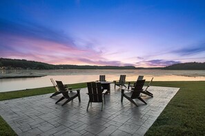 Fantastic sunset views for outdoor entertainment