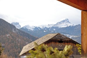 Blick von der Unterkunft