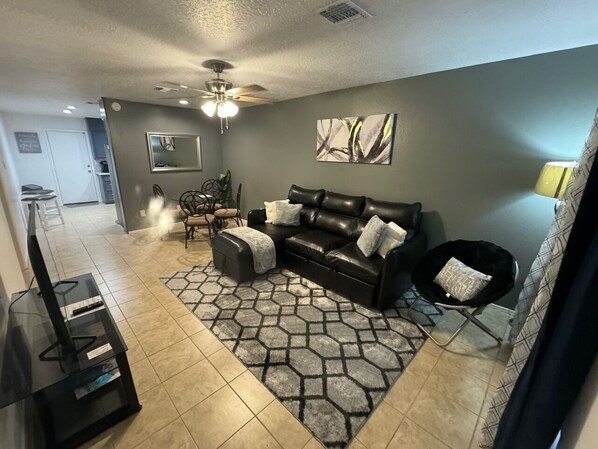 Living room area