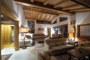Living room by night
