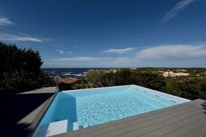 Private pool with view
