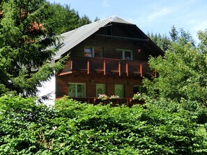 Stugans exteriör [sommar]