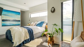 Light and bright master bedroom