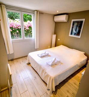 Chambre double - Gîte Blanc Coton