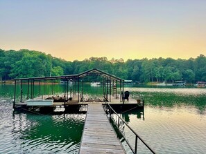 Sunset at the dock