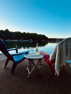 Evenings on the dock