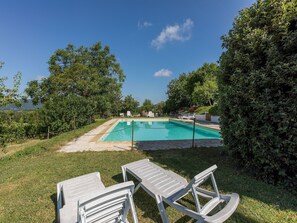 Schwimmbad des Ferienhauses